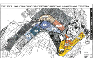 Städtebauliche Entwicklungsmaßnahme Petrisberg - Strukturkonzept 2000 / März