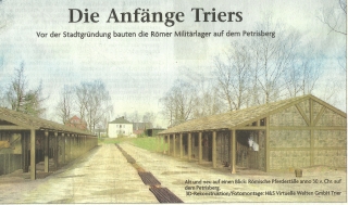 Rekonstruktion Militärlager Petrisberg